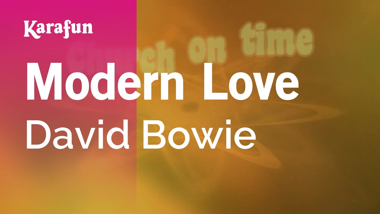 Modern Love - David Bowie | Karaoke Version | KaraFun