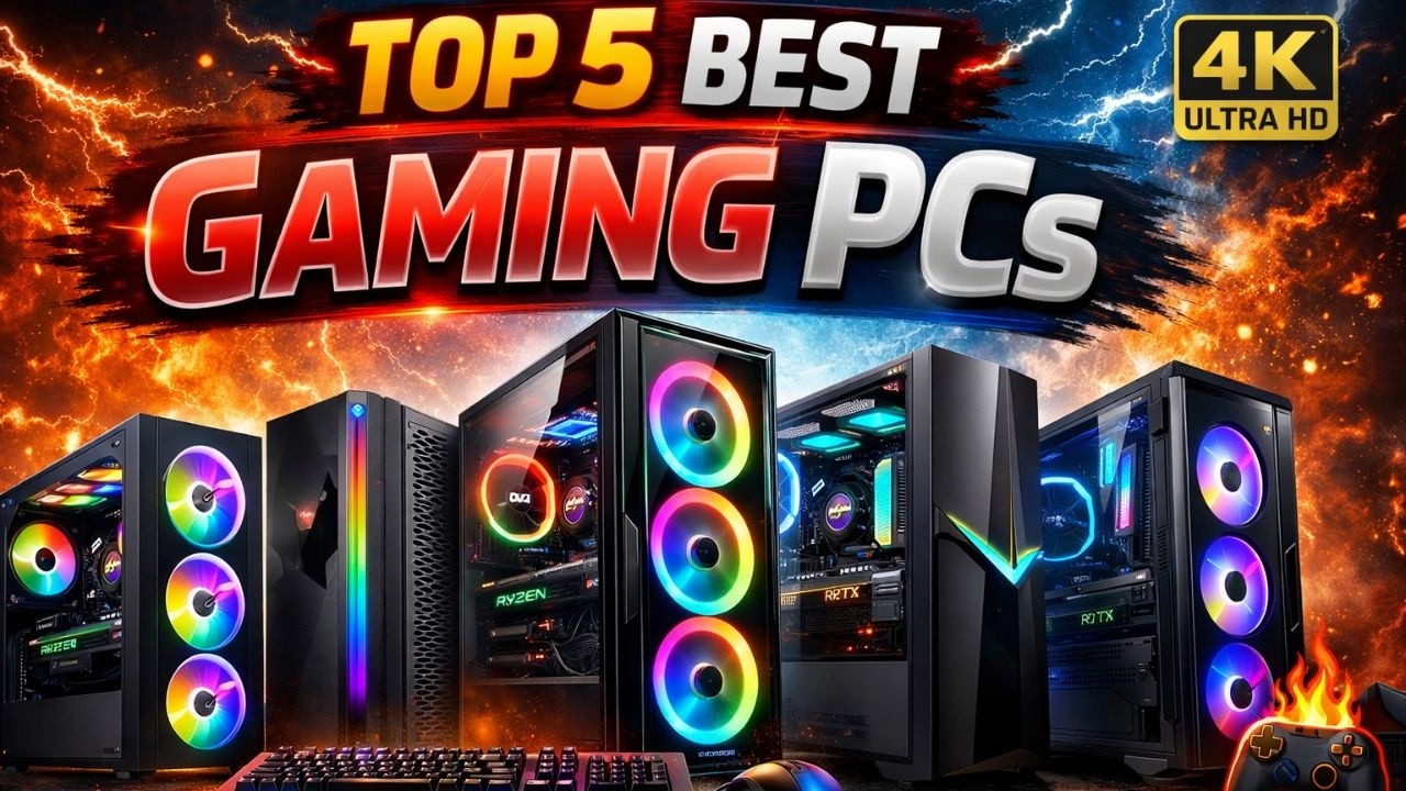 Top 5 Best Gaming PCs for 2026 | Best Gaming PC Builds & Reviews