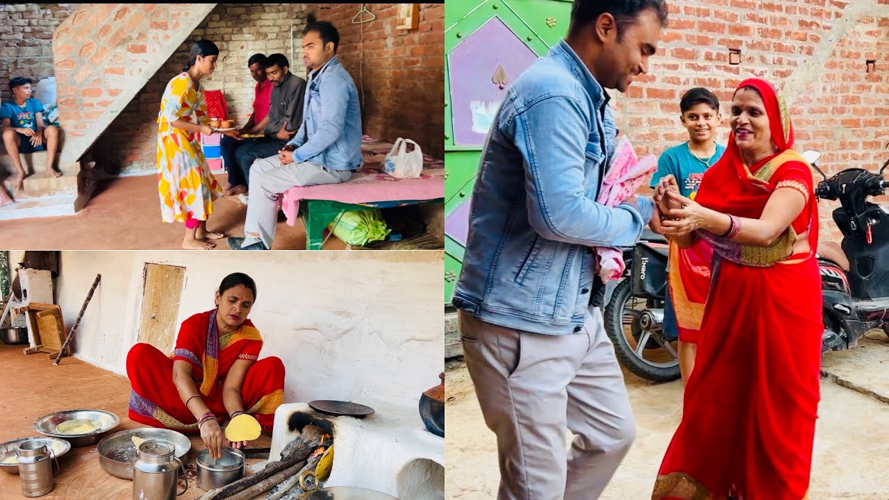 बहन की ससुराल से पहली बार आया नेवता🩷 डरते-डरते खिलाया ये खाना🌹Jate Samay Ye Kya Hone Laga