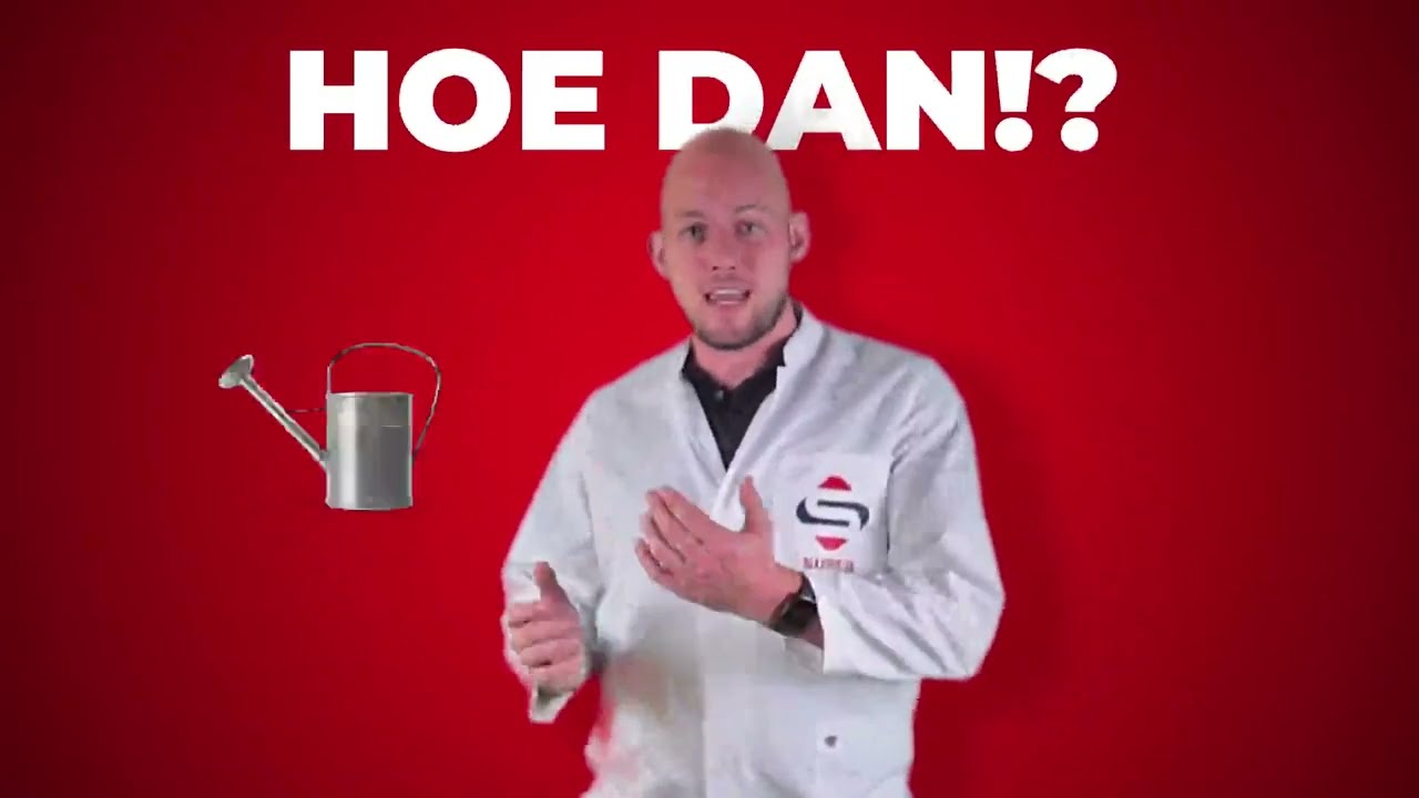 Groen verwijderen van tegels