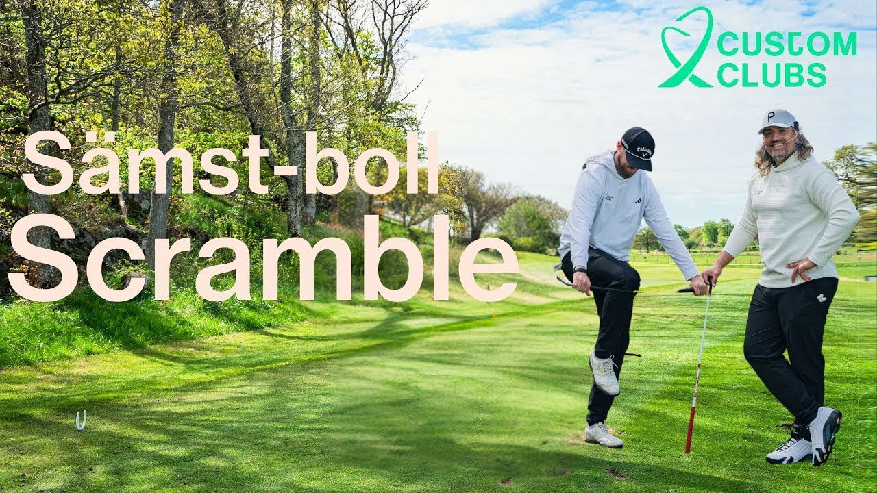Tour-Håven på spel. Dags för en Worst Ball Scramble. André VS Oscar.