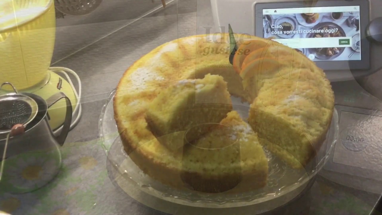 Ciambella all'arancia - #Ricettebimby #BimbycomeFare #Ciambellaall'arancia