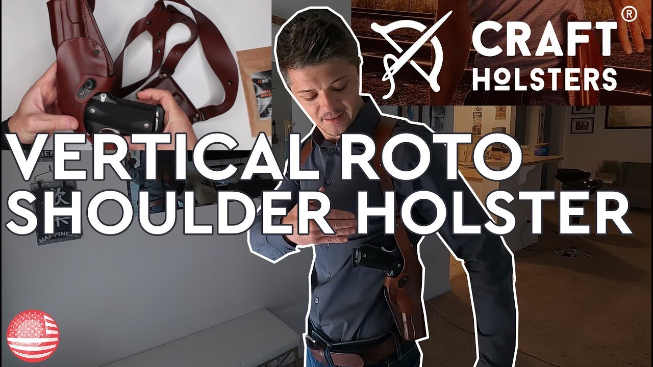 Вертикальная наплечная кобура от Craft Holsters Review (кожаная наплечная кобура 1911 г.)