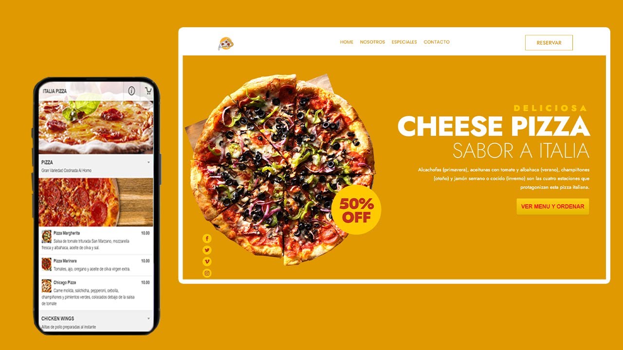 Cómo Crear Una Página Web Para RESTAURANTE En WordPress | Con Menú Y Sistema Para Ordenar En Línea