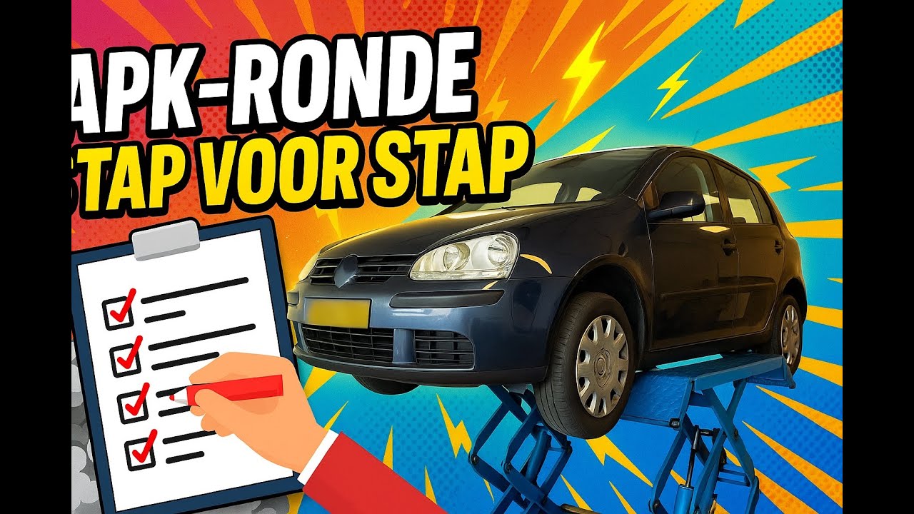 Maak je auto klaar voor APK! Stap voor stap uitleg.