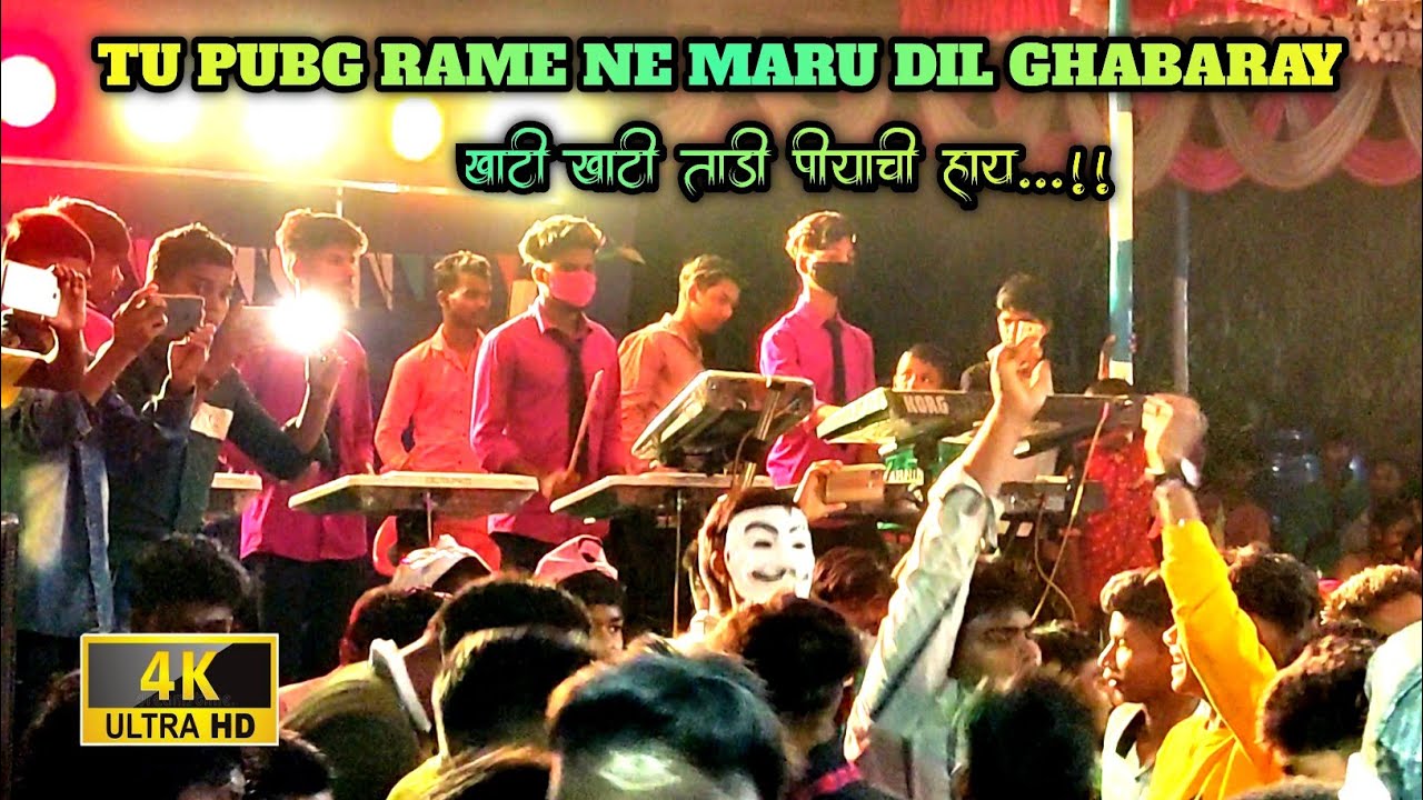 TU PUBG RAME NE MARU DIL GHABARAY / खाटी खाटी ताडी पियाची हाय ! VINIT DJ MUSICAL DUDHANI RUIPADA DNH