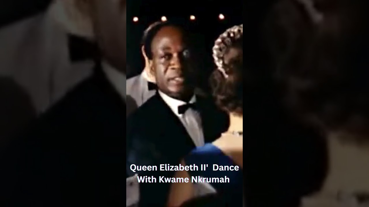 Queen Elizabeth II  Historical Dance With Ghana's President Kwame Nkrumah