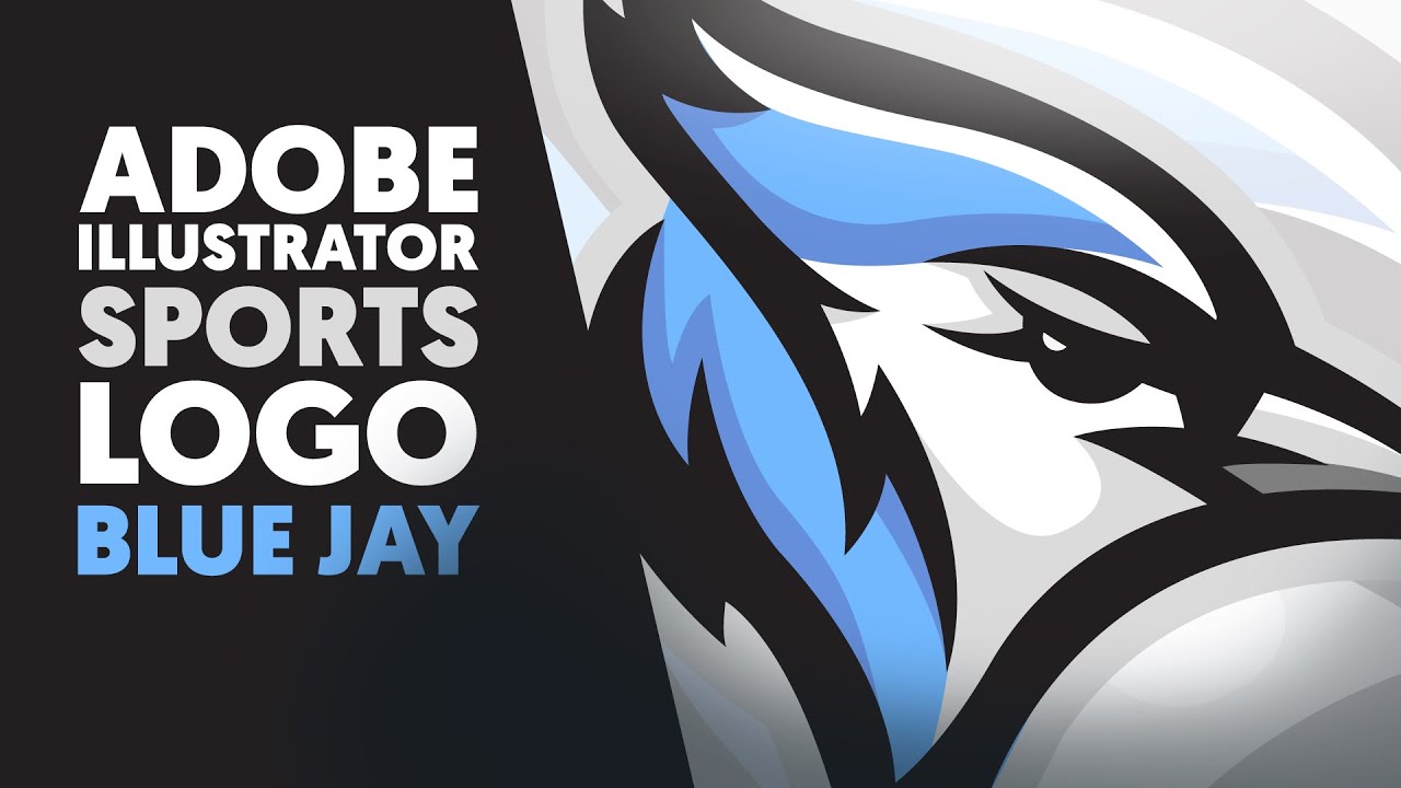 Adobe Illustrator | Mascot / Sports Logo | Blue Jay | Shard