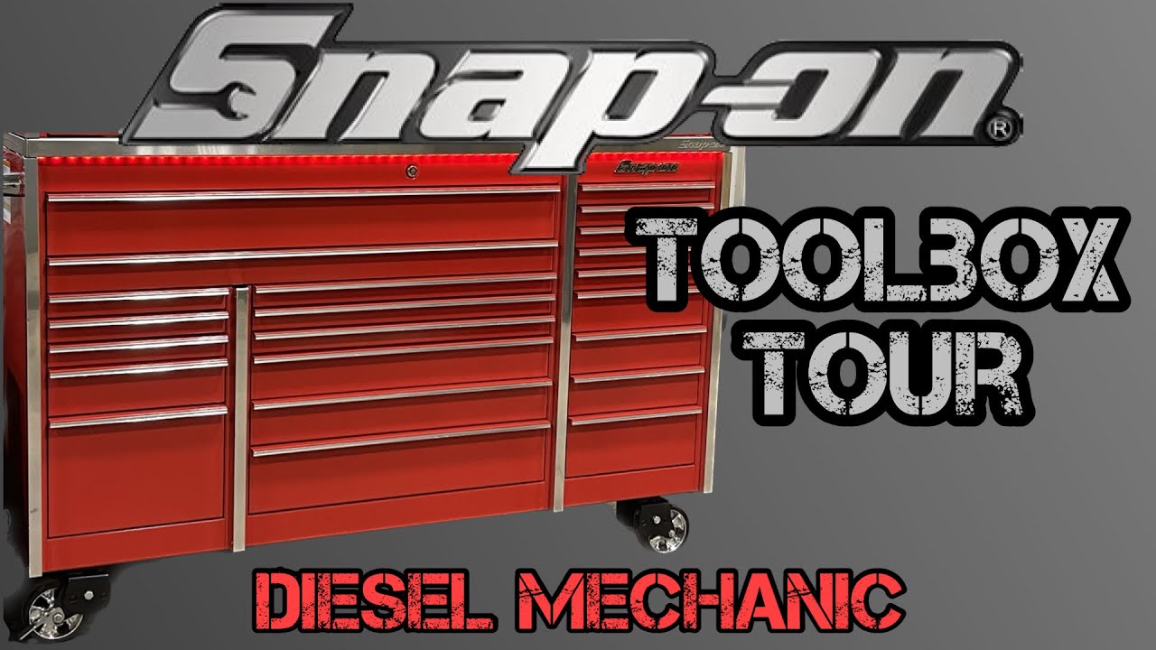 Snap On Tool Box Tour | Diesel Mechanic | 4K