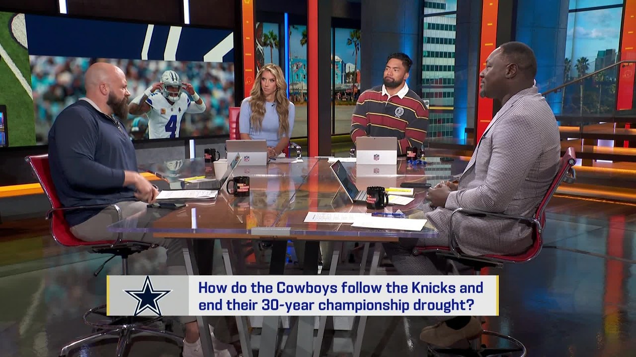 Jak Cowboys mogą zakończyć swoją serię porażek mistrzowskich tak jak Knicks? | GMFB