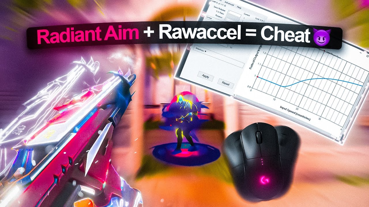 Raw Accel + 0,355 800 точек на дюйм = чит