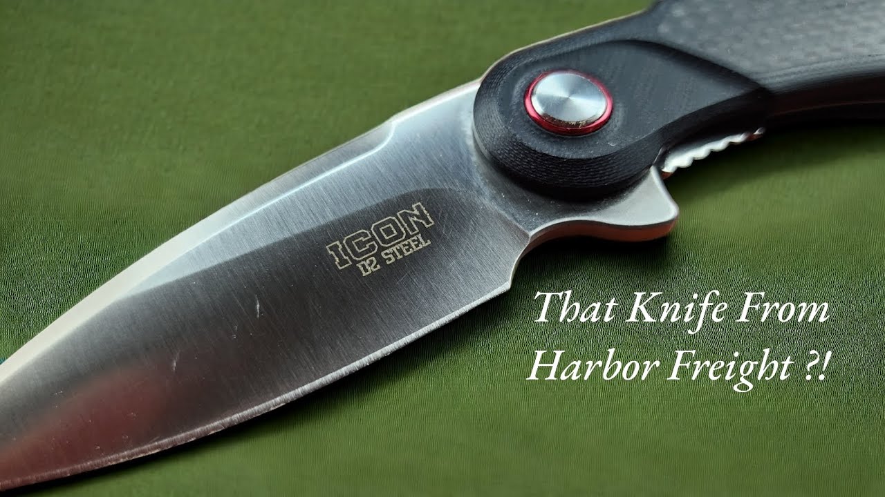 ICON lK23: НЕДЕЛЯ С HARBOR FREIGHT HYPE KNIFE