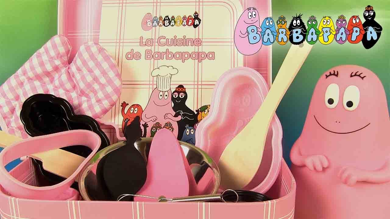 Barbapapa La Cuisine de Barbapapa Livre Moules Ustensiles Jeu d’Imitation