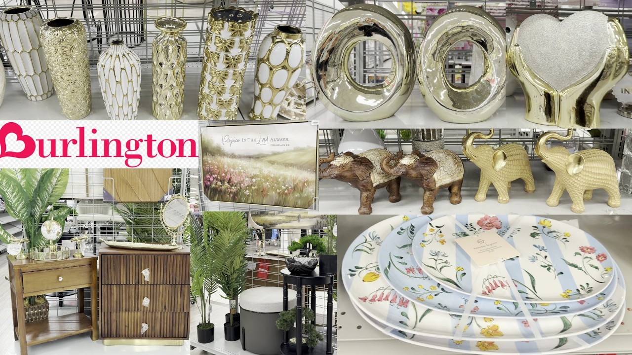 NEW FINDS at Burlington*Home Decor| Shop With Me |Shopping | Store Walkthrough