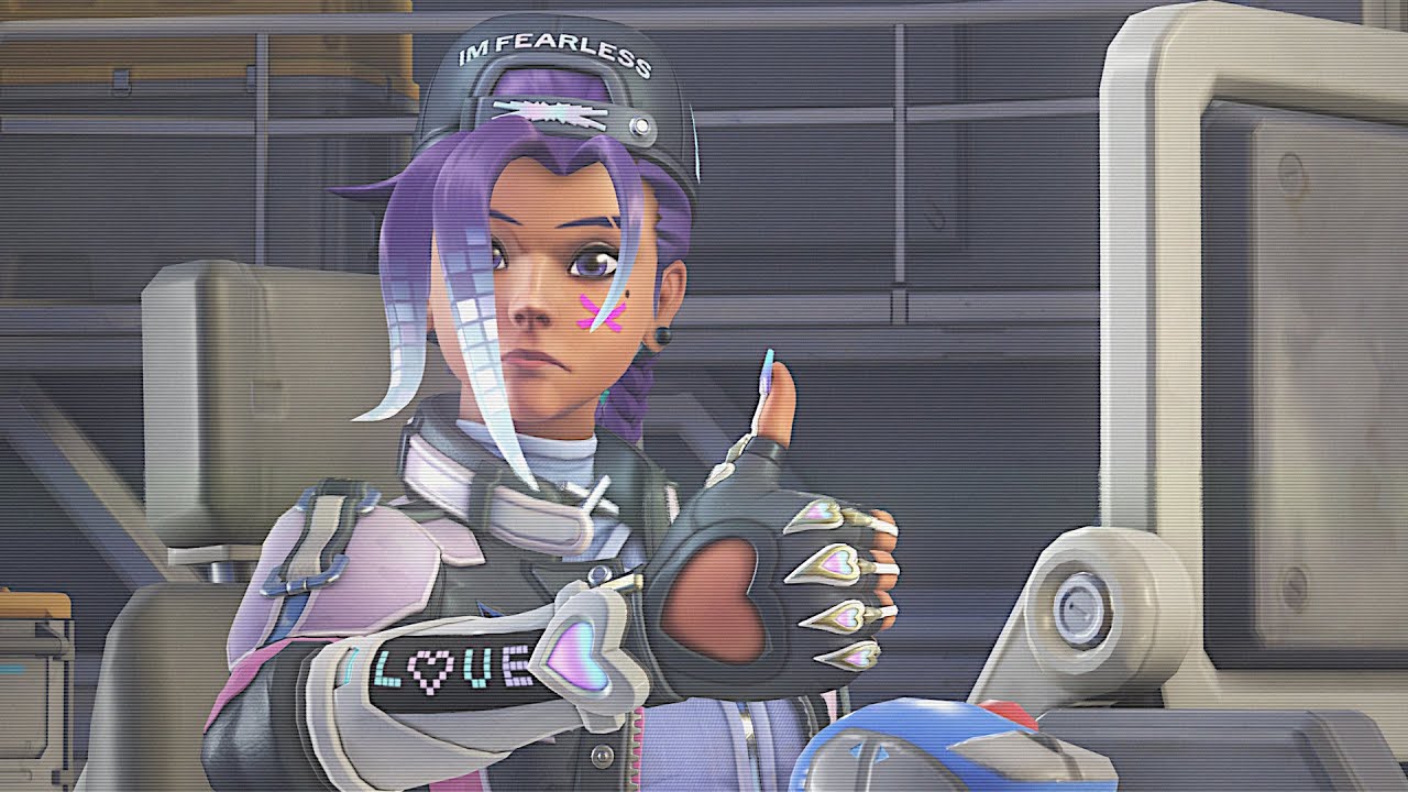 Sombra's That's Rad Highlight Intro With 33 Skins | Overwatch Season 17