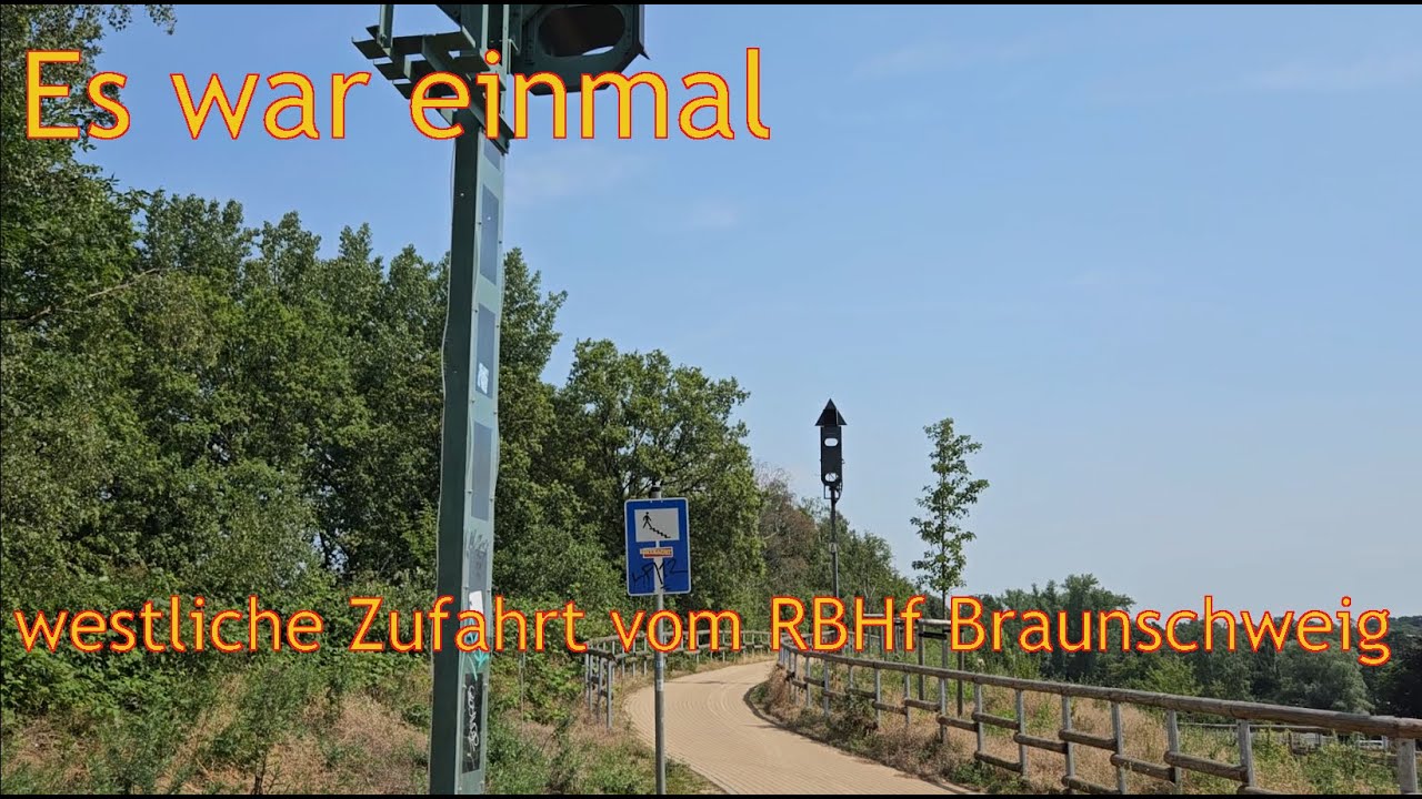 Ehemalige westliche Zufahrt vom Güterbahnhof Braunschweig [GER]