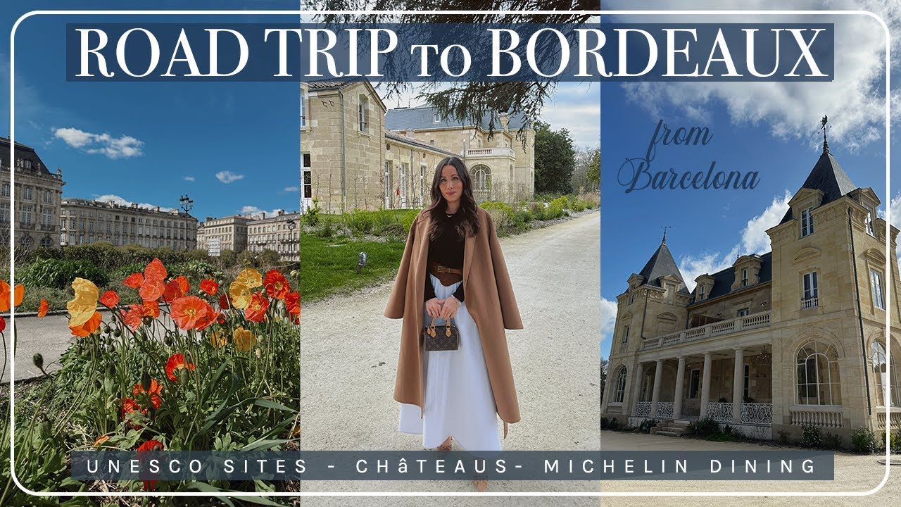 Bordeaux, France Travel Vlog 🇫🇷 | Château Stay, Michelin Dining & UNESCO Sites 🏰