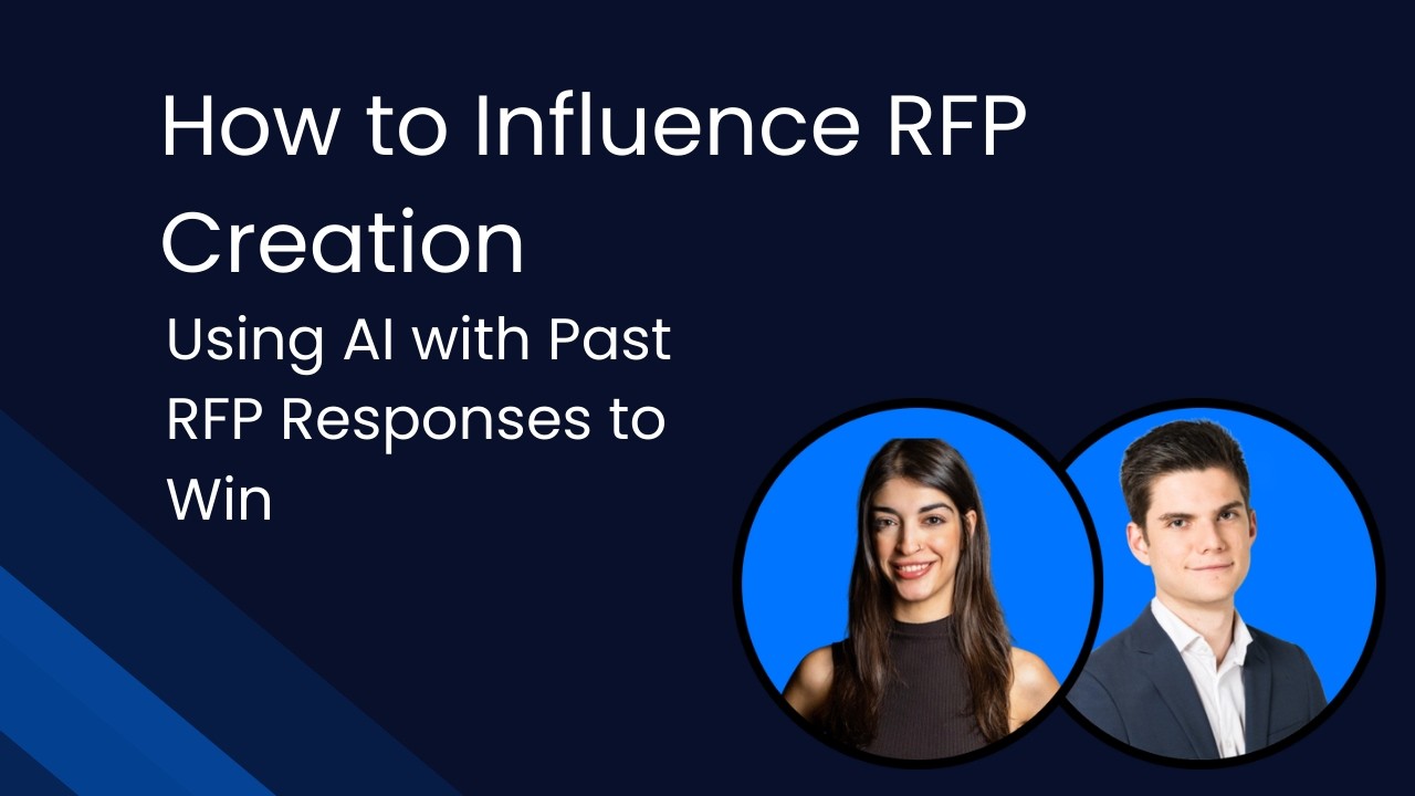 How to Influence RFP Creation: Using AI with Past RFP Responses to Win