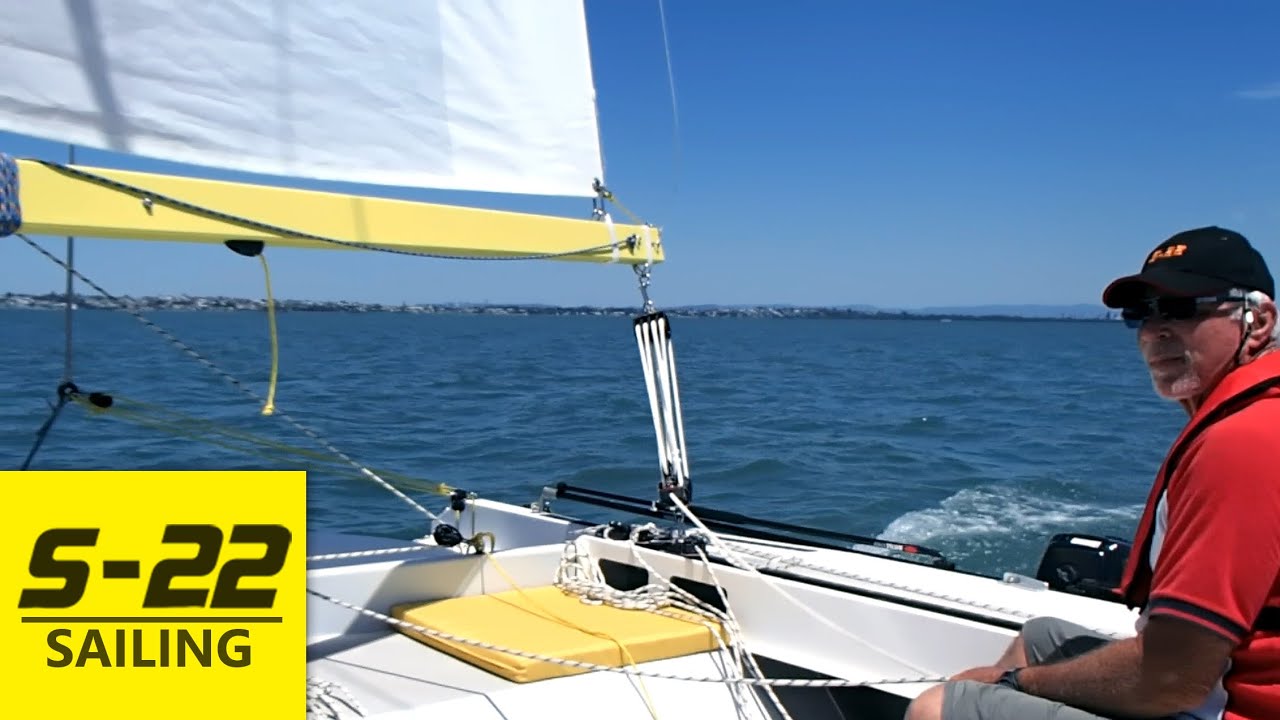 Sailing On Moreton Bay - S-22 High Performance Trailerable Catamaran