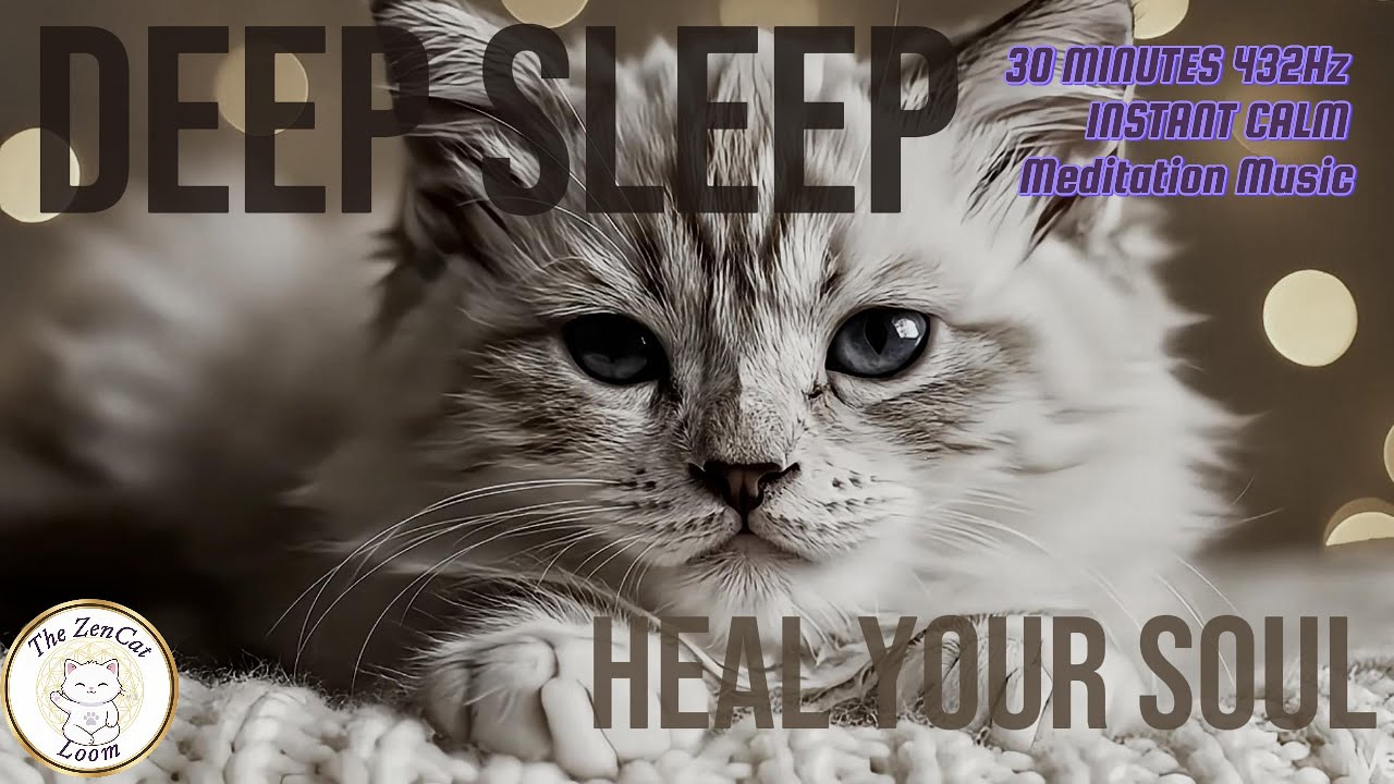 Live Streaming | Deep Sleep Music for Anxiety Relief with 432Hz Healing Frequency 🧘‍♂️