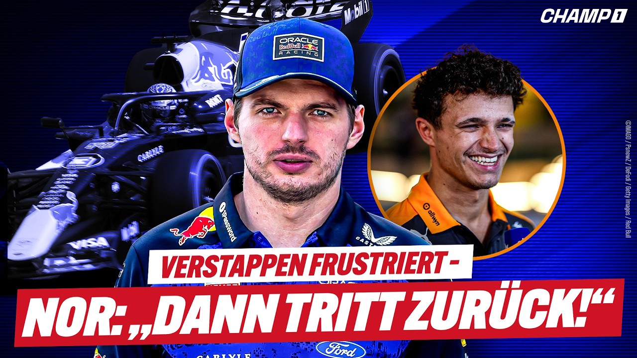 Verstappen verliert die Lust! Norris schießt – Aston taumelt – Rennleiter spricht von „kriminell“