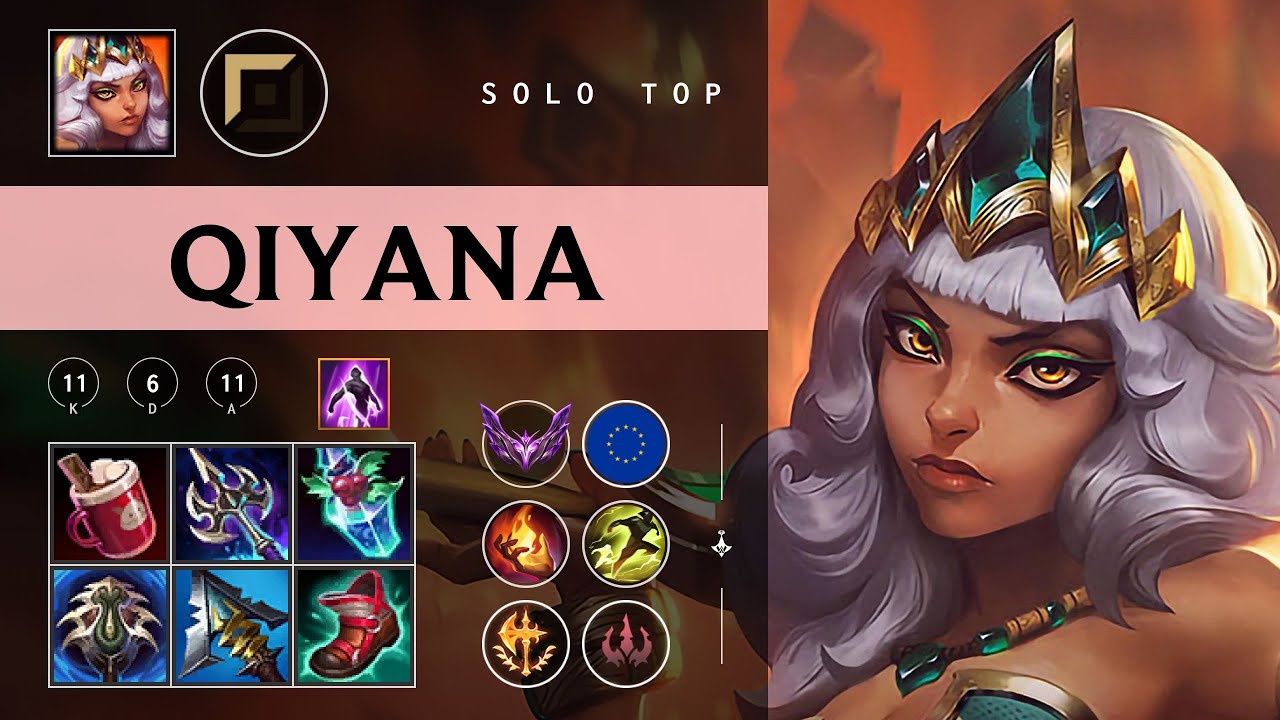 Qiyana Top vs Riven - EUW Master Patch 26.01