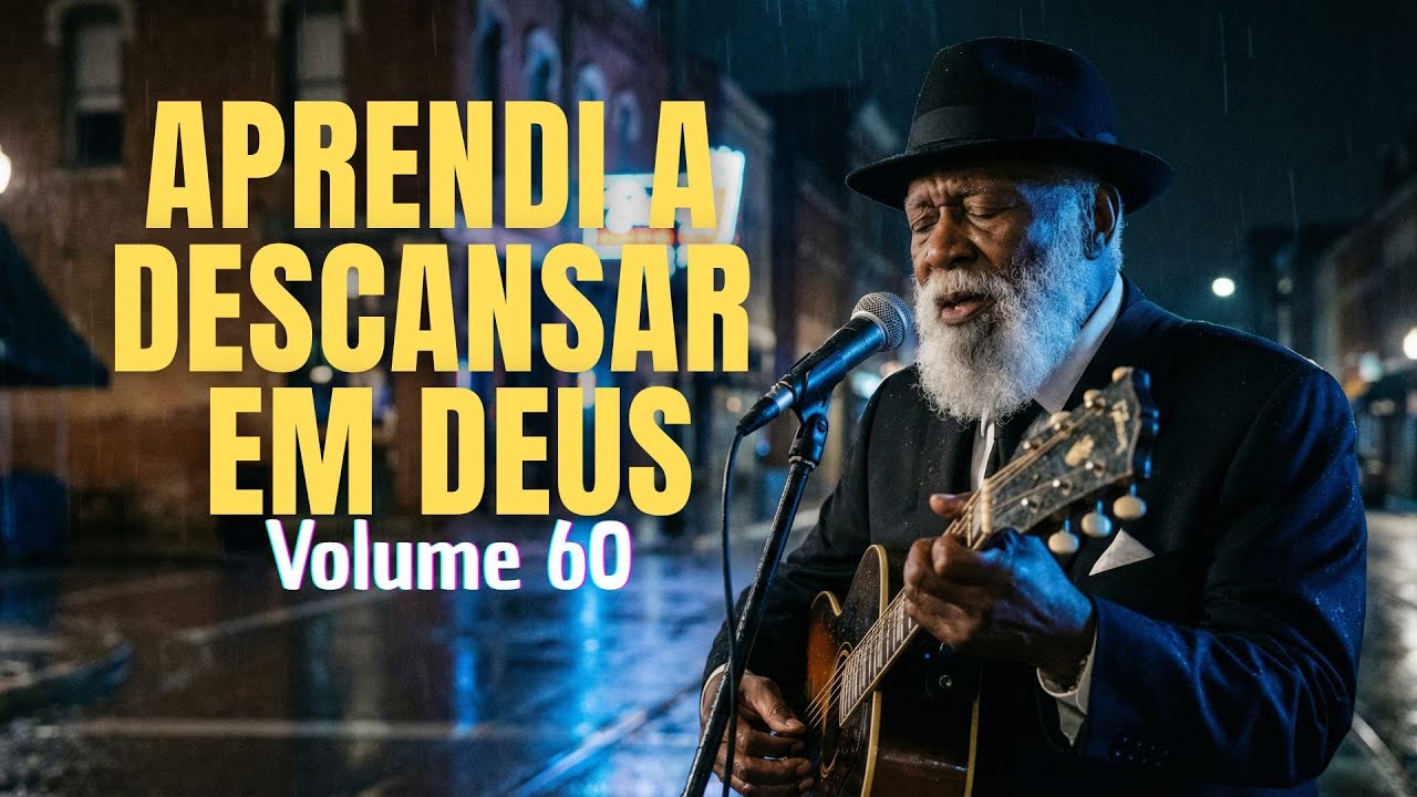 Aprendi a Descansar em Deus | Blues Cristão | Blues Gospel
