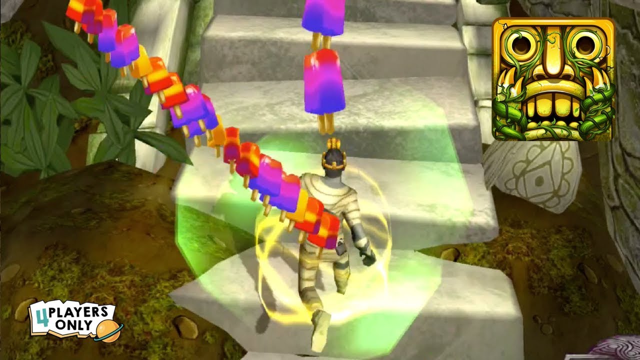 Temple Run 2 | LOST JUNGLE TOUR CHALLENGE #4 w/ BARRY BONES MUMMY! By Imangi
