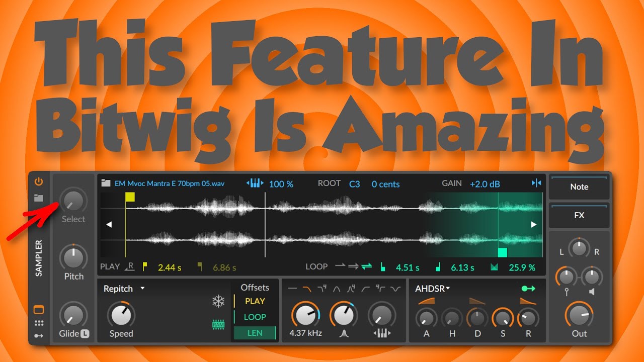 Bitwig's Unsung Hero -The Sampler