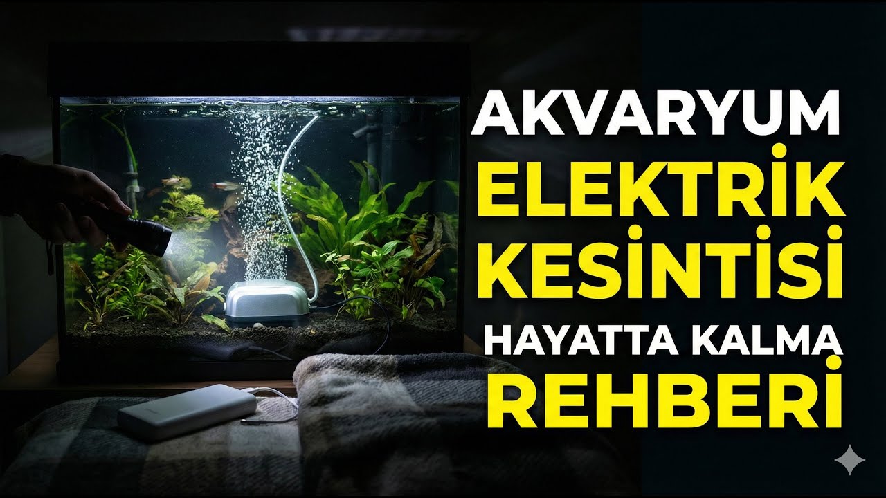 Akvaryum  Elektrik Kesintisi Hayatta Kalma Rehberi