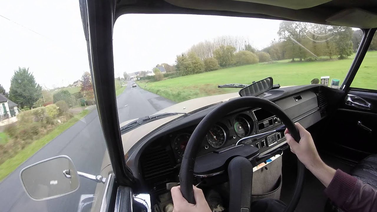 1973 Citroen DS21ie Pallas - Test Drive