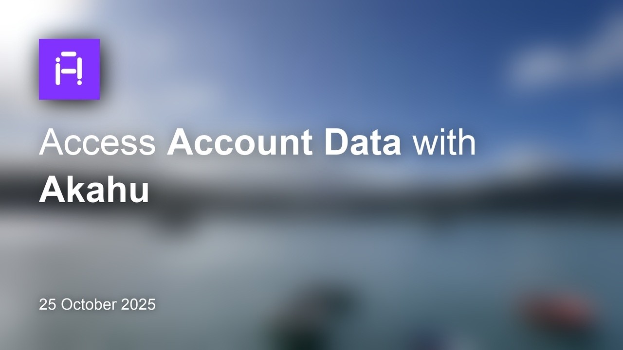 Access Bank Balance Data using the Akahu API