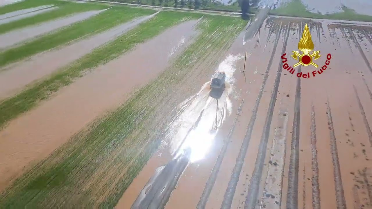 Orbetello (GR) - MALTEMPO IN MAREMMA, PROSEGUE IL LAVORO DEI VIGILI DEL FUOCO