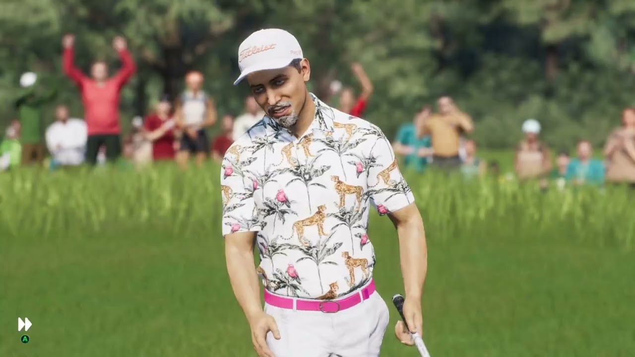 PGA RTTM - Quick 4 holes @ Valhalla, Slow Mo  included!