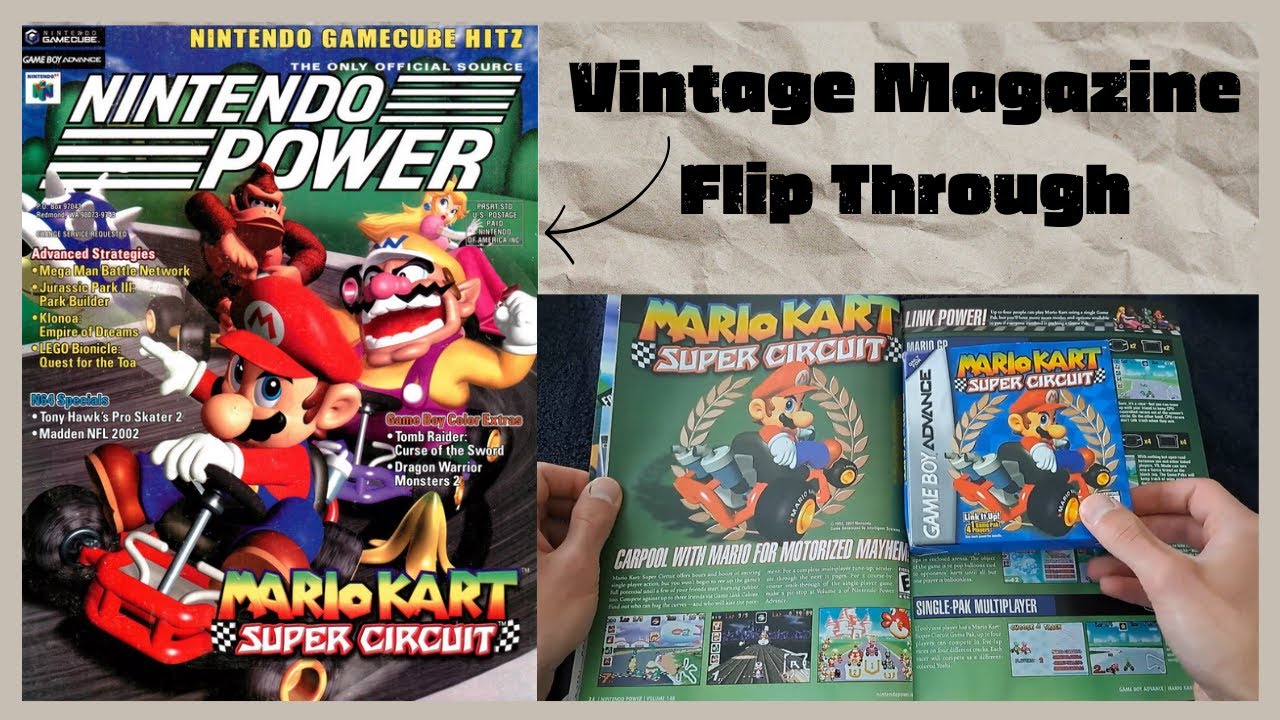 ASMR Nintendo Power Vol 148 - Sep 2001 (Minimal whispering)