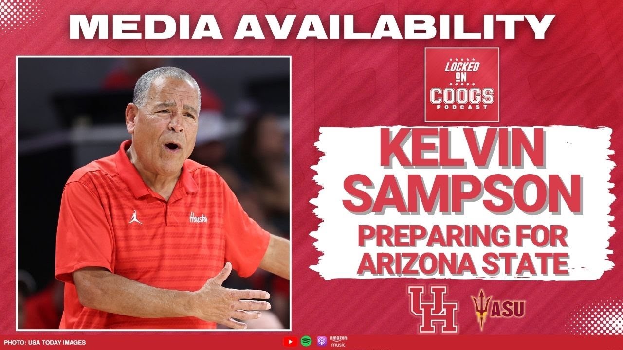 Kelvin Sampson: Arizona State Backcourt DELIVERS, Cougars Face Major Test? Media Availability