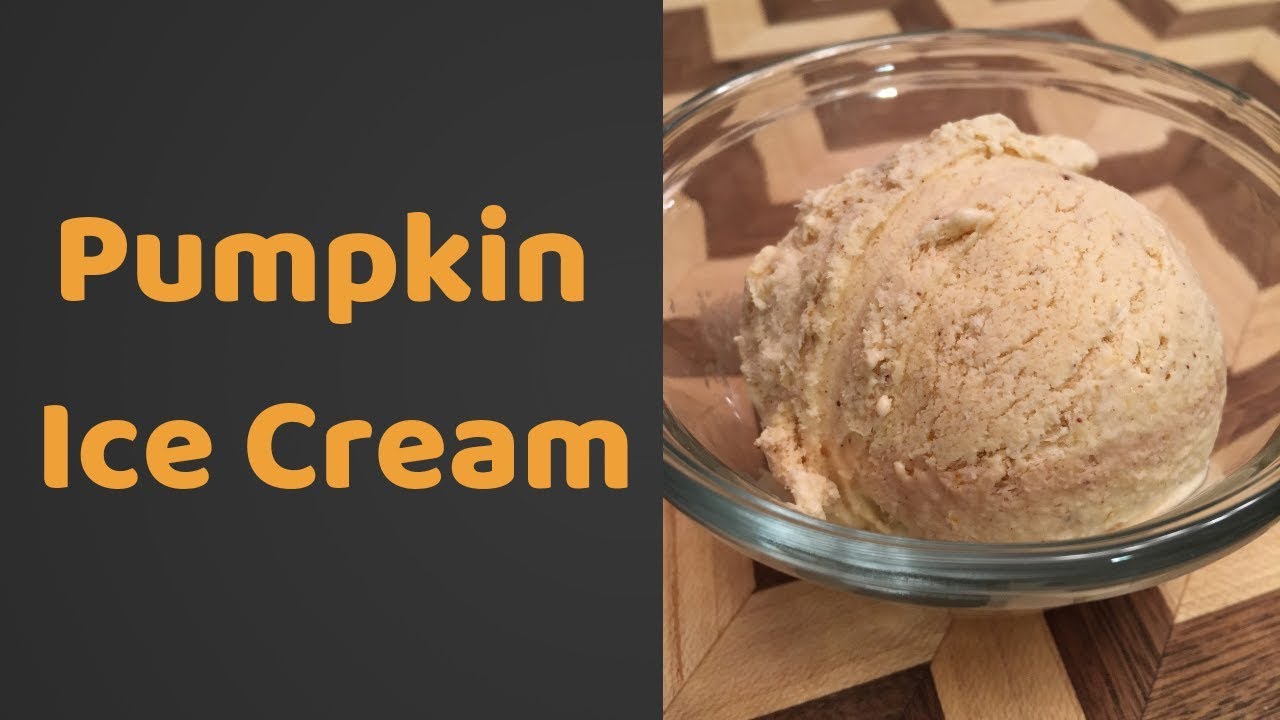 Pumpkin Ice Cream (No Churn!)