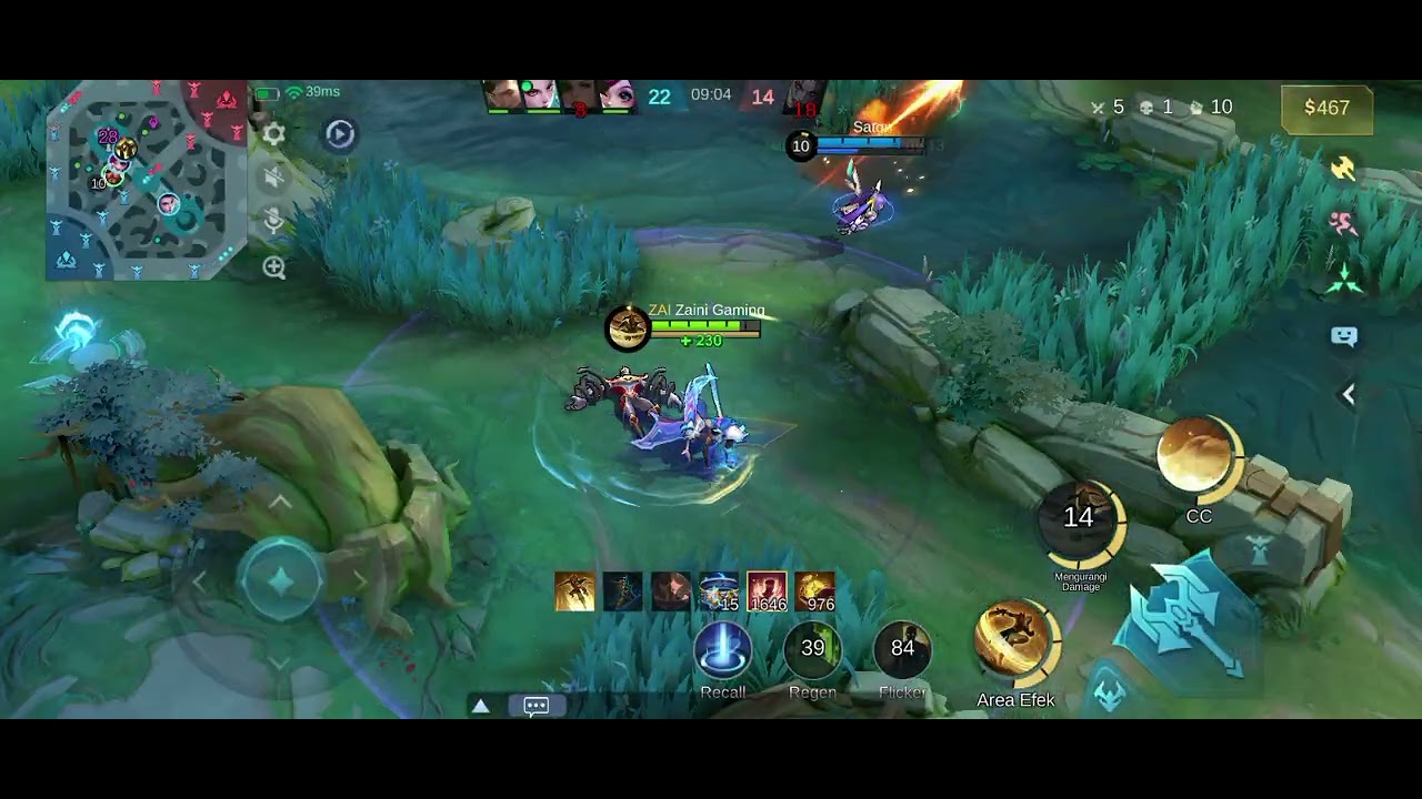 Main rank tapi duo cuy. dari di early sampai late game, musuhnya, gua bikin kapok semua😆