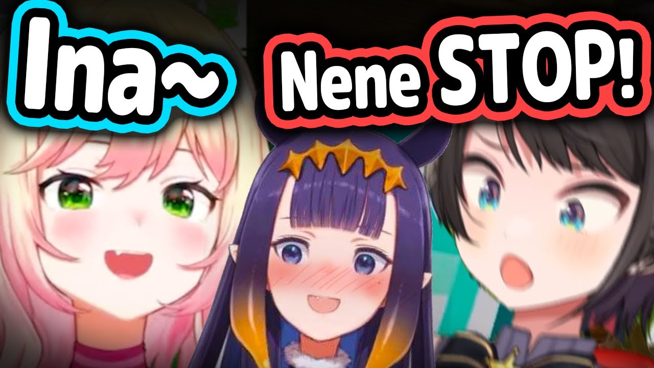 Nene Tries To Senpai Tax Ina In Front Of Subaru【Hololive】