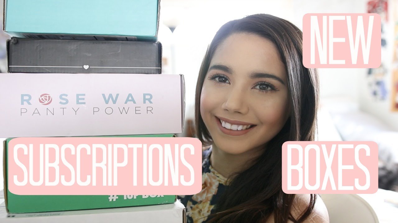 NEW SUBSCRIPTION BOXES  | JUNE 2017