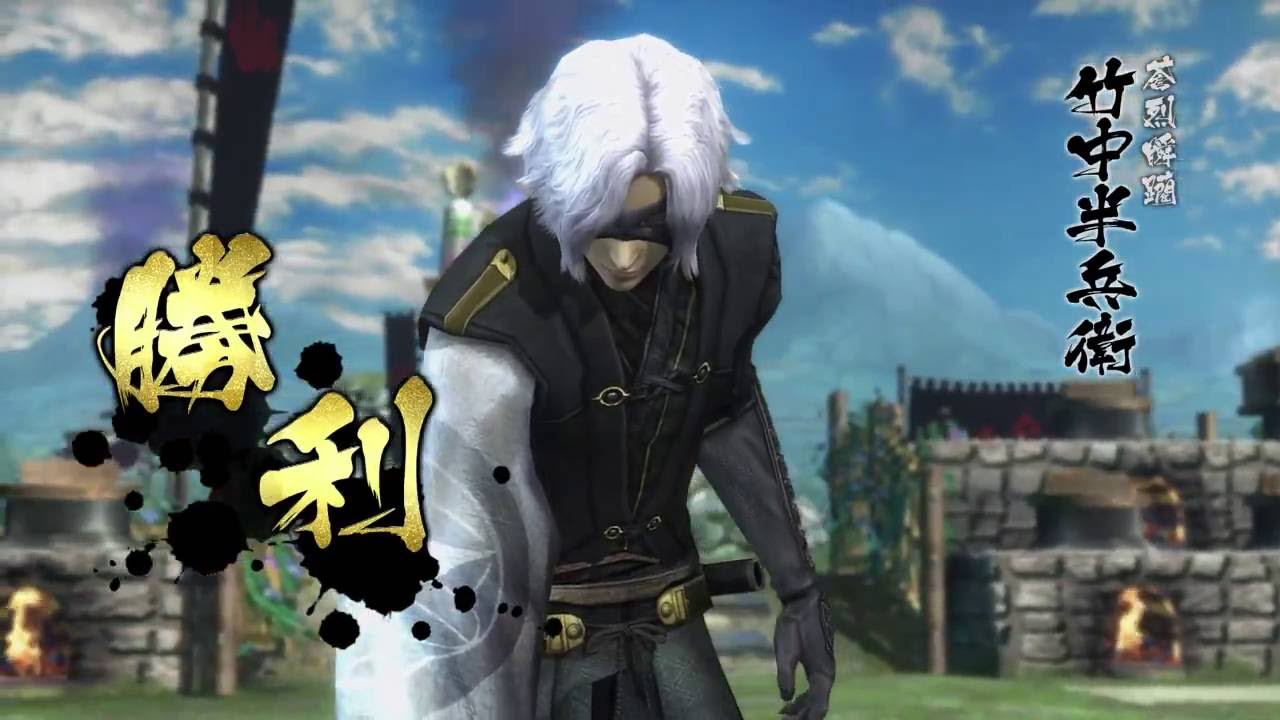 Sengoku Basara 4 Sumeragi Takenaka Hanbei gameplay