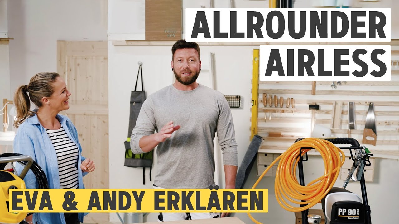 Airless-Allrounder f&uuml;r ambitionierte Heimwerker im Vergleich - Eva & Andy erkl&auml;rens | WAGNER