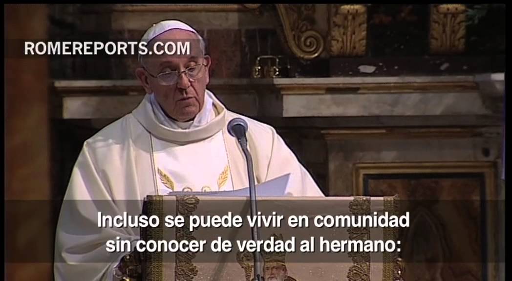 El Papa pide a los agustinos que mantengan la inquietud de San Agustín para ayudar a los demás