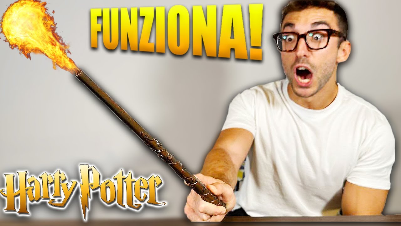 HO COMPRATO LA VERA BACCHETTA DI HARRY POTTER!! *Funzionante*
