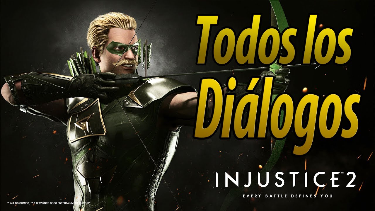 Injustice 2 | Español Latino | Todos los Diálogos | Green Arrow | PS4 |