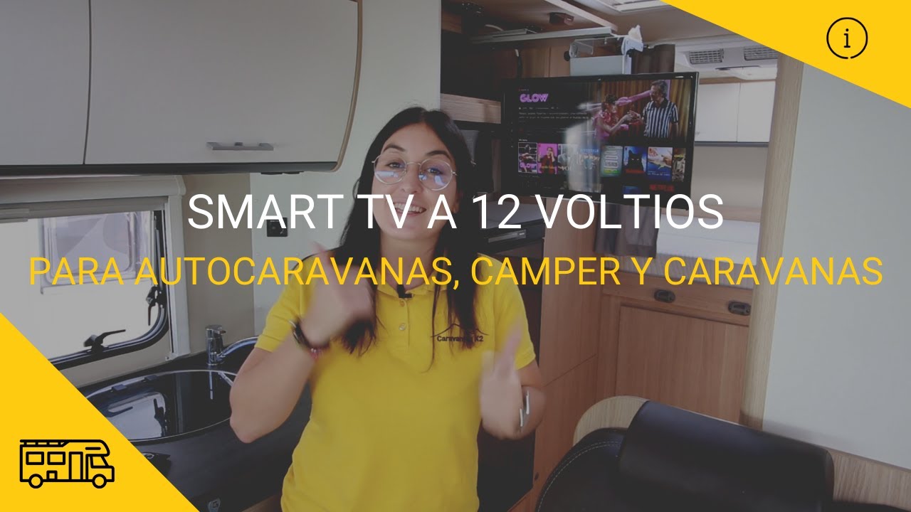 Smart TV a 12 Voltios | ¡Como en casa! Para autocaravanas, caravanas o camper