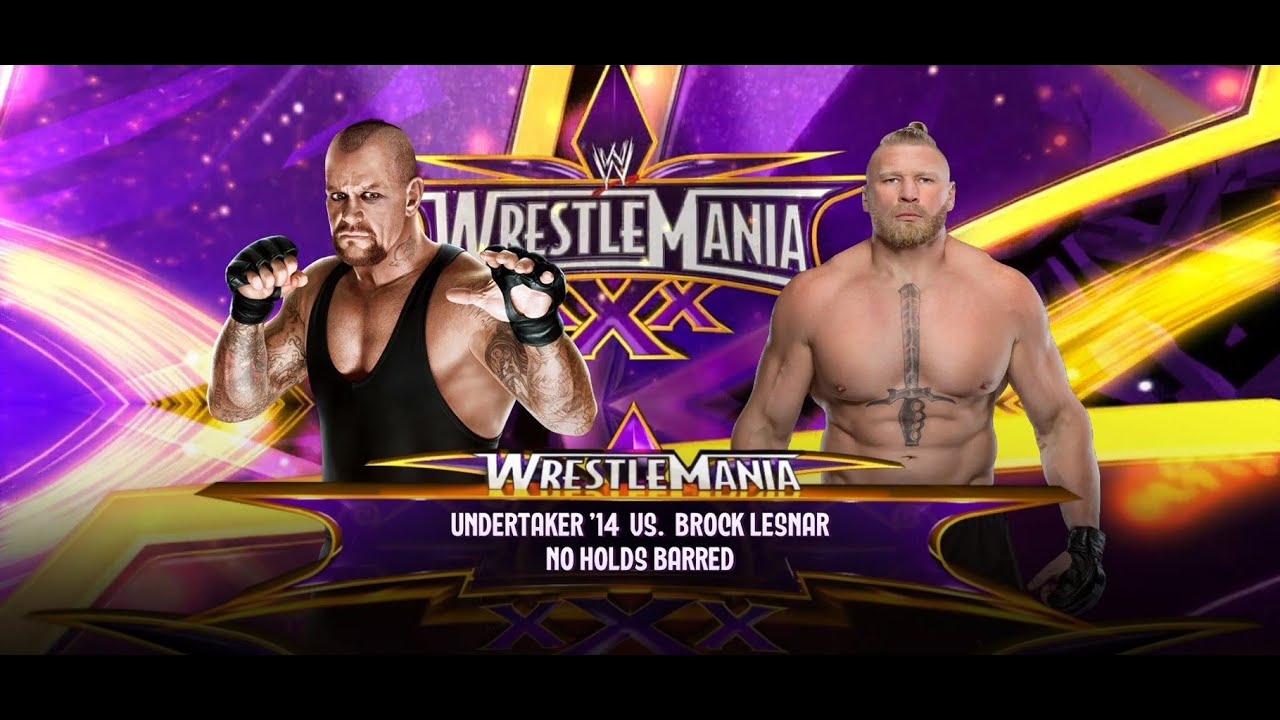 WWE 2K24 Undertaker vs Brock Lesnar