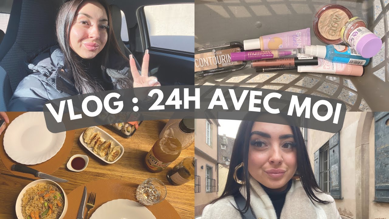 VLOG 24H AVEC MOI | JOURNÉE SHOPPING, CUISINE, RDV,…