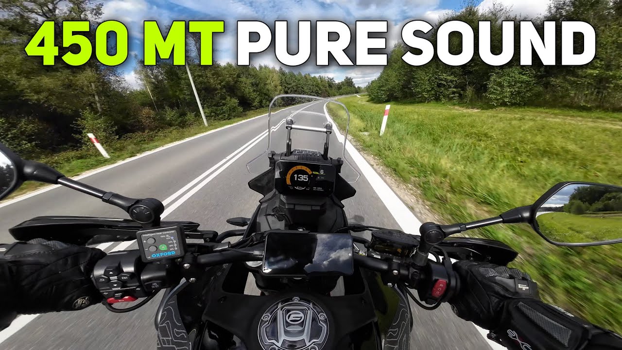 CFMOTO 450 MT -  Pure Sound Ride POV #2 [4K]