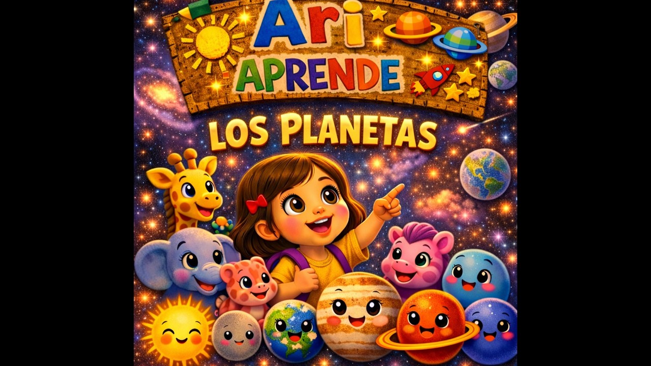 Ari Aprende: Los Planetas 🪐 | Sistema Solar para Niños | Video Educativo Infantil